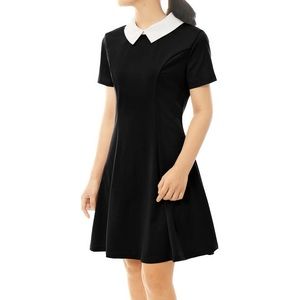 NWT Allegra K Doll Collar Dress
